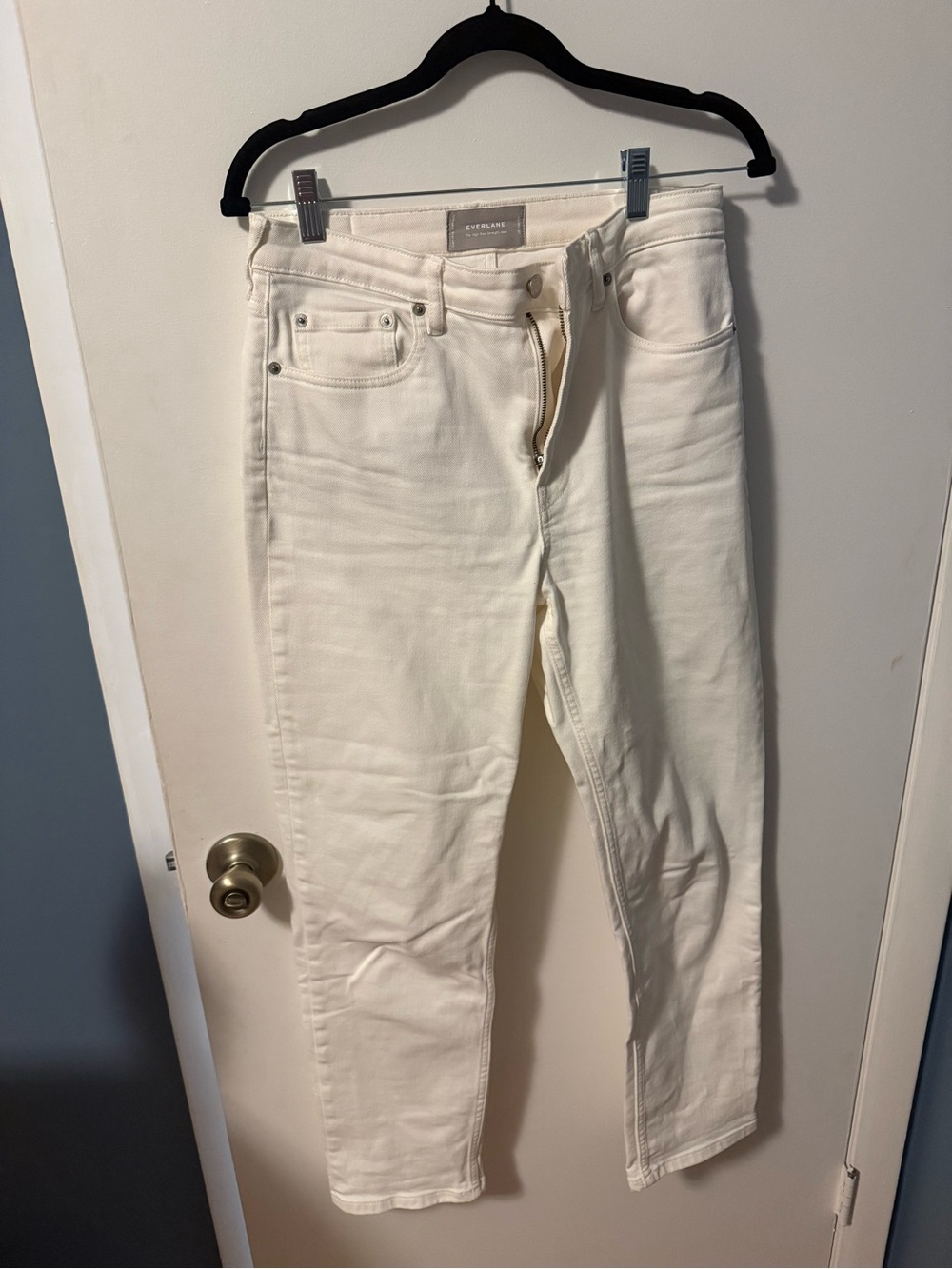 Everlane High Rise Straight Jean